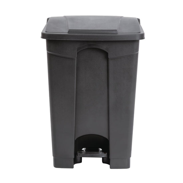 Jantex Kitchen Pedal Bin Black 45Ltr - CW722  Jantex   