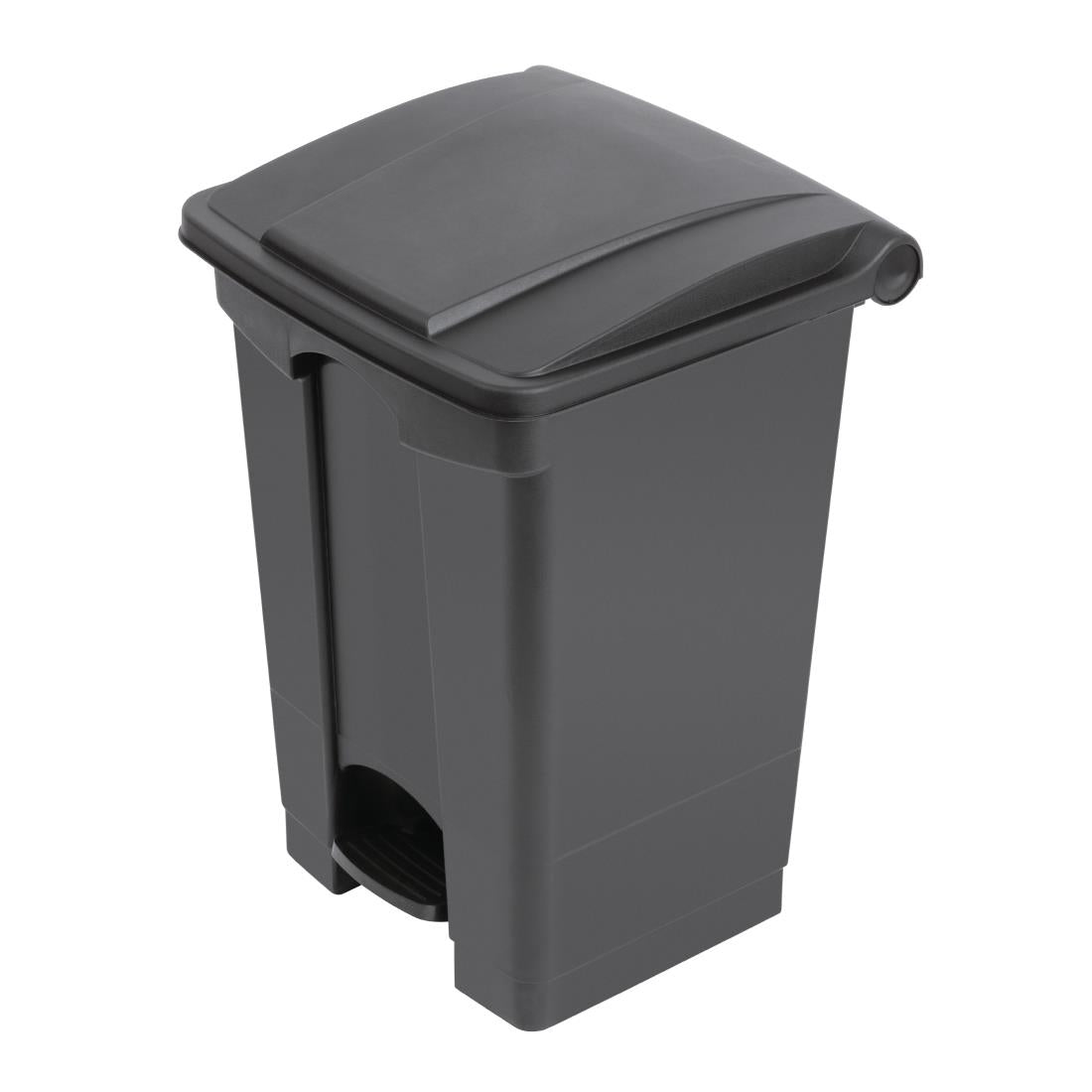 Jantex Kitchen Pedal Bin Black 45Ltr - CW722  Jantex   