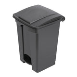 Jantex Kitchen Pedal Bin Black 45Ltr - CW722  Jantex   
