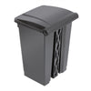 Jantex Kitchen Pedal Bin Black 45Ltr - CW722  Jantex   