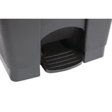 Jantex Kitchen Pedal Bin Black 45Ltr - CW722  Jantex   