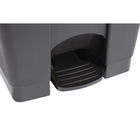 Jantex Kitchen Pedal Bin Black 45Ltr - CW722  Jantex   