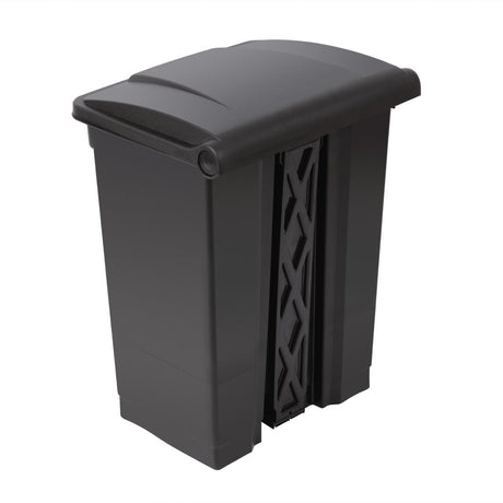 Jantex Kitchen Pedal Bin Black 65Ltr - CW723  Jantex   