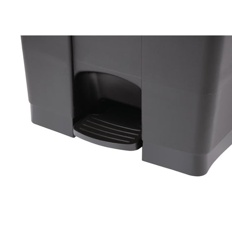 Jantex Kitchen Pedal Bin Black 65Ltr - CW723  Jantex   