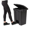 Jantex Kitchen Pedal Bin Black 65Ltr - CW723  Jantex   