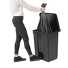 Jantex Kitchen Pedal Bin Black 65Ltr - CW723  Jantex   