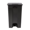 Jantex Kitchen Pedal Bin Black 87Ltr - CW724  Jantex   
