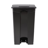Jantex Kitchen Pedal Bin Black 87Ltr - CW724  Jantex   