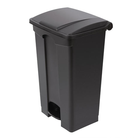 Jantex Kitchen Pedal Bin Black 87Ltr - CW724  Jantex   