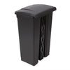 Jantex Kitchen Pedal Bin Black 87Ltr - CW724  Jantex   