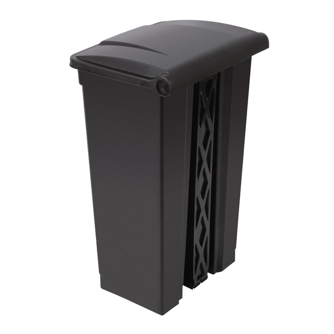 Jantex Kitchen Pedal Bin Black 87Ltr - CW724  Jantex   