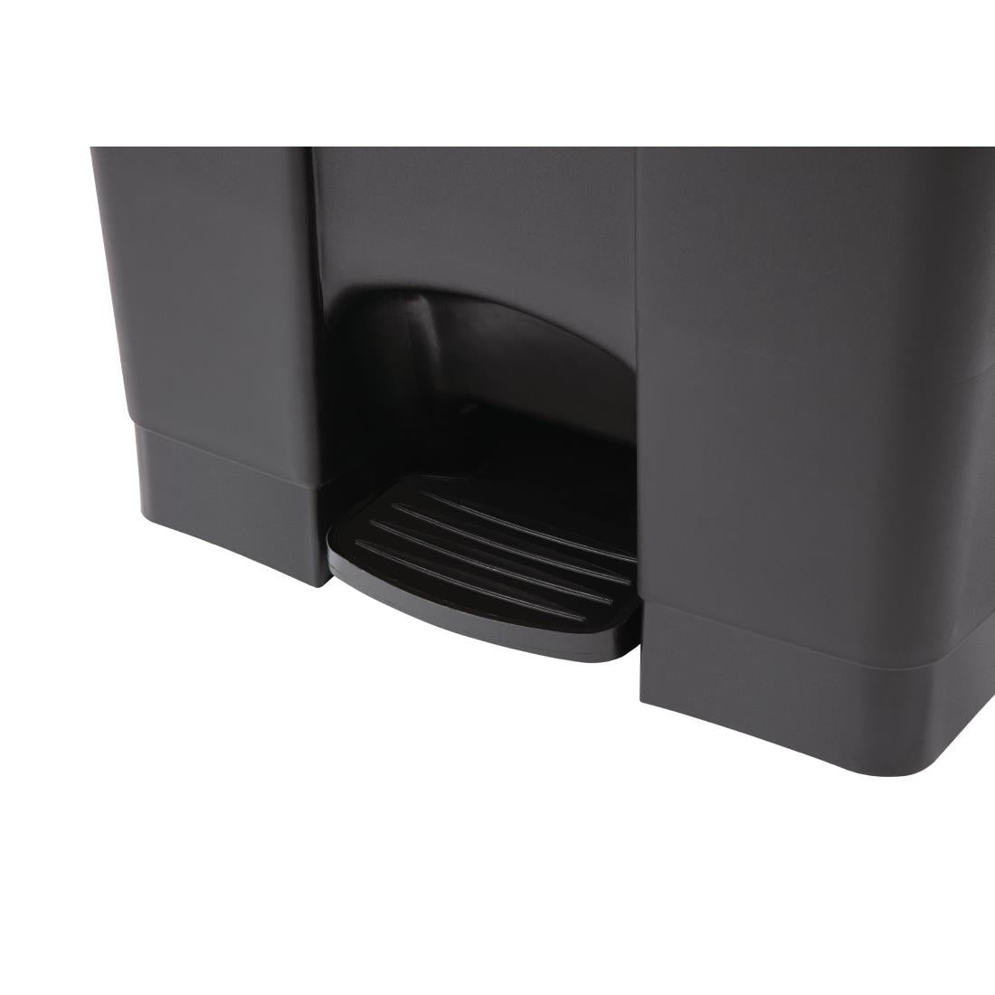 Jantex Kitchen Pedal Bin Black 87Ltr - CW724  Jantex   