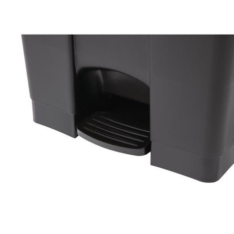 Jantex Kitchen Pedal Bin Black 87Ltr - CW724  Jantex   