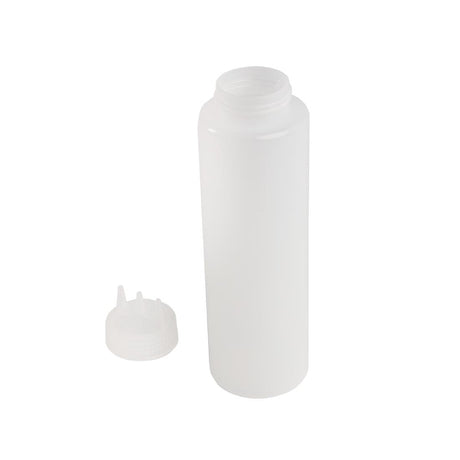 Vogue Clear 3 Nozzle Squeeze Bottle 36oz - CW726  Vogue   