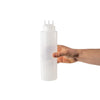 Vogue Clear 3 Nozzle Squeeze Bottle 36oz - CW726  Vogue   