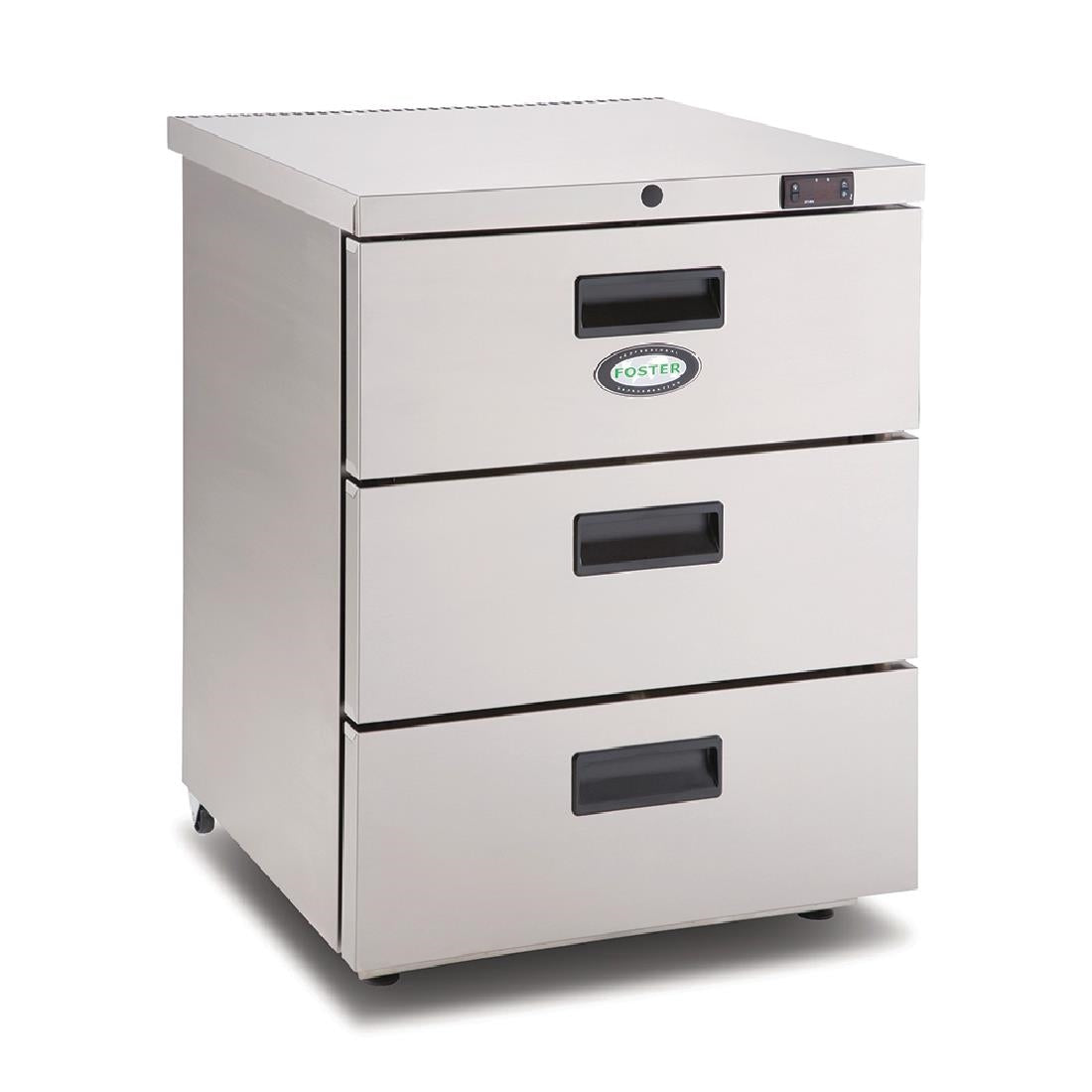 Foster 3 Drawer 150Ltr Under Counter Fridge HR150 13/106 - CW732-SE  Foster Refrigerator   
