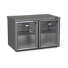 Foster 2 Glass Door 360Ltr Under Counter Fridge | HR360G 13/120 Foster Refrigerator