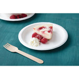 Fiesta Compostable Bagasse Plates Round 179mm (Pack of 50) - CW905  Fiesta   