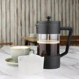 Olympia Contemporary Cafetiere Black 8 Cup - CW951  Olympia   