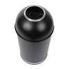 Bolero Steel Open Lid Bullet Bin Black 40Ltr - CW954  Bolero   