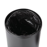Bolero Steel Open Lid Bullet Bin Black 40Ltr - CW954  Bolero   