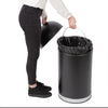 Bolero Steel Open Lid Bullet Bin Black 40Ltr - CW954  Bolero   