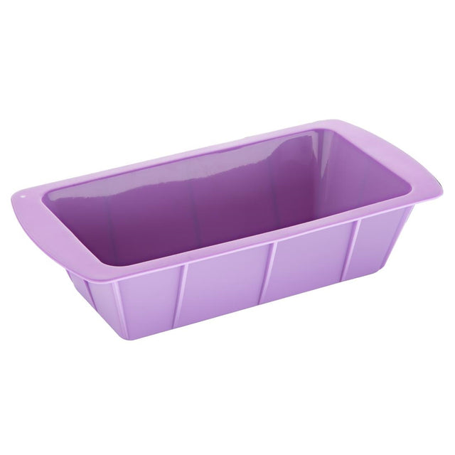 Hygiplas Flexible Silicone Purple Loaf Pan - CX048  Hygiplas   