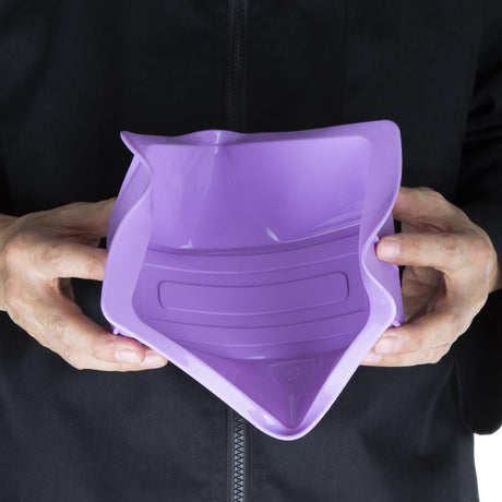 Hygiplas Flexible Silicone Purple Loaf Pan - CX048  Hygiplas   