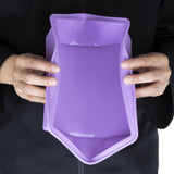 Hygiplas Flexible Silicone Square Bake Pan Purple 245mm - CX049  Hygiplas   