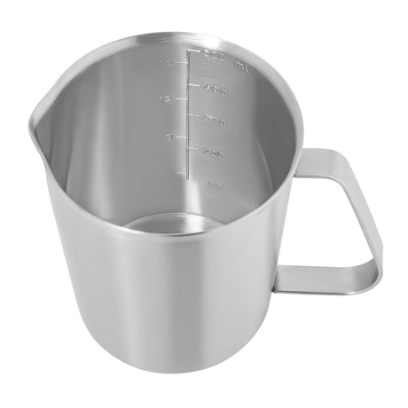 Vogue Stainless Steel Measuring Jug 500ml - CX057  Vogue   
