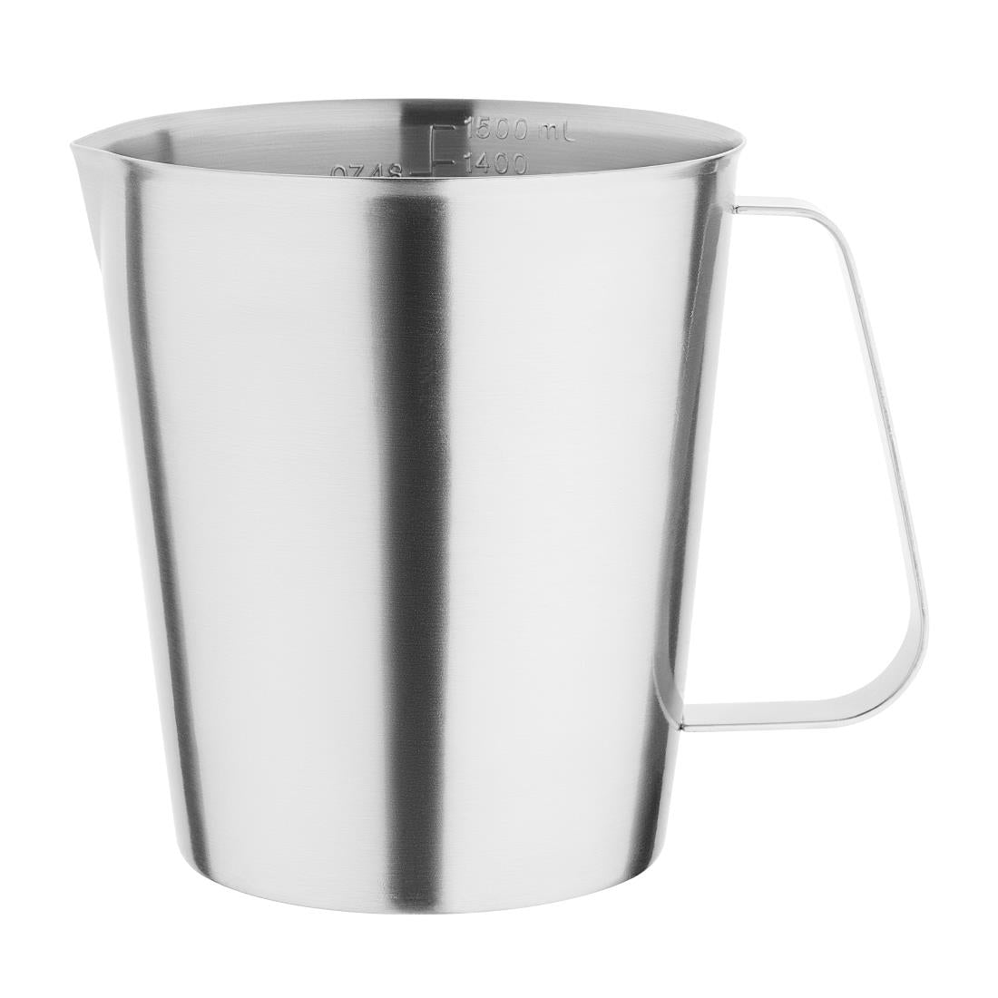 Vogue Stainless Steel Measuring Jug 1.5ltr - CX059  Vogue   