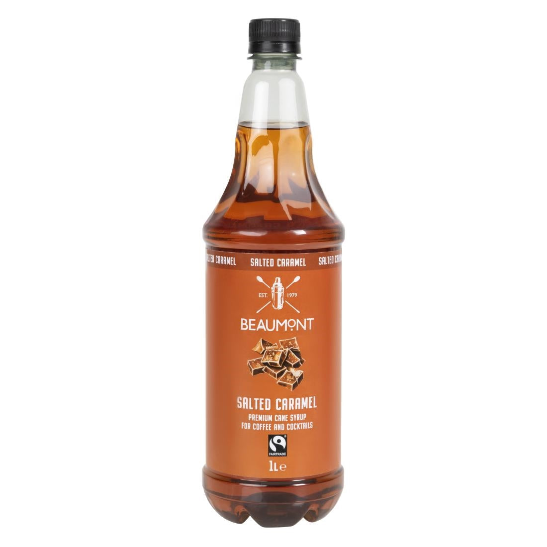 Beaumont Salted Caramel Syrup 1ltr - CX085  Beaumont   