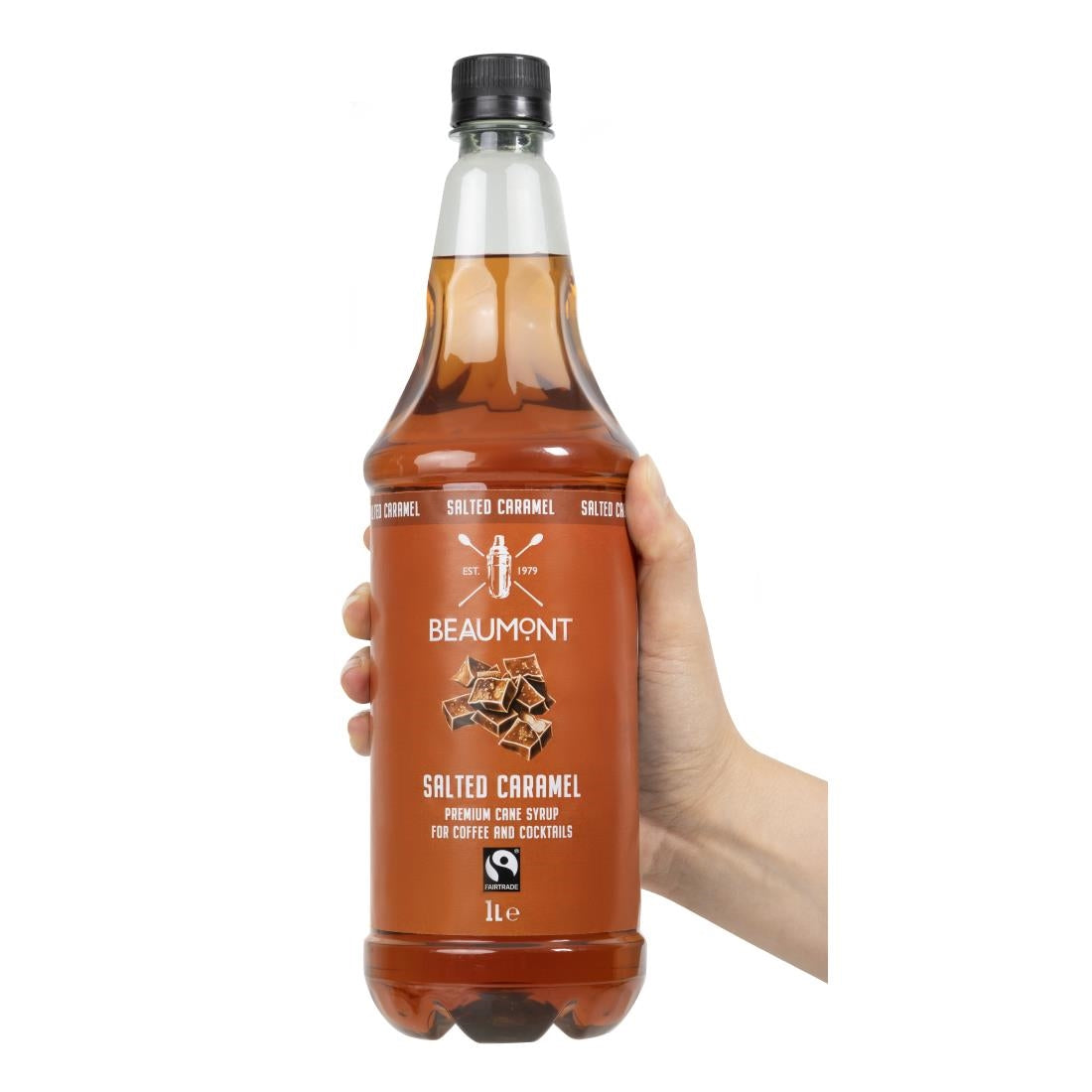 Beaumont Salted Caramel Syrup 1ltr - CX085  Beaumont   