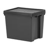 Wham Bam Recycled Storage Box & Lid Black 24Ltr - CX091  Wham   