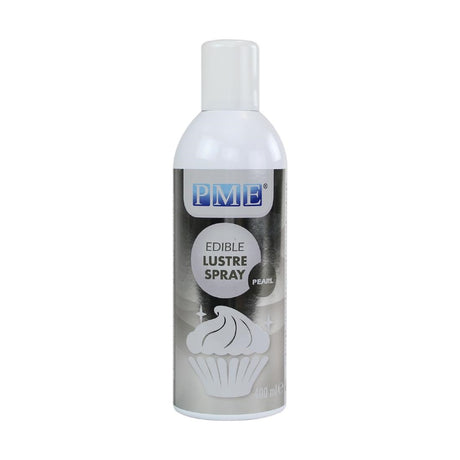 PME Edible Lustre Spray Pearl 400ml - CX148  PME   