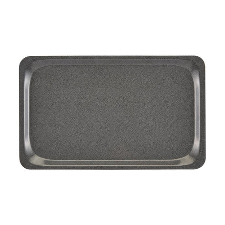 Cambro Capri Tray Smooth Surface Charcoal 280x360mm - CX368  Cambro   