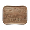 Cambro Versatray Century Non-Slip Light Olive Textured Wood Effect 360x460mm - CX394  Cambro   