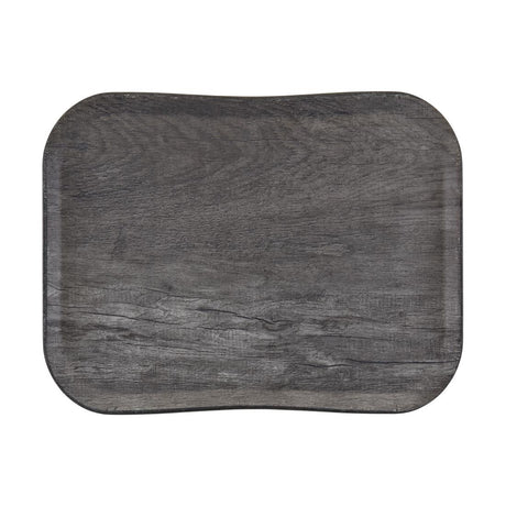 Cambro Versatray Century Non-Slip Grey Oak Textured Wood Effect 360x460mm - CX395  Cambro   