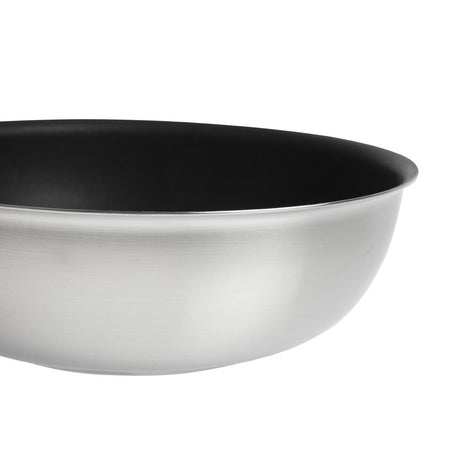 Matfer Bourgeat Tradition Stainless Steel Pro Non-Stick Sauté Pan 24cm - CX542  Matfer Bourgeat   