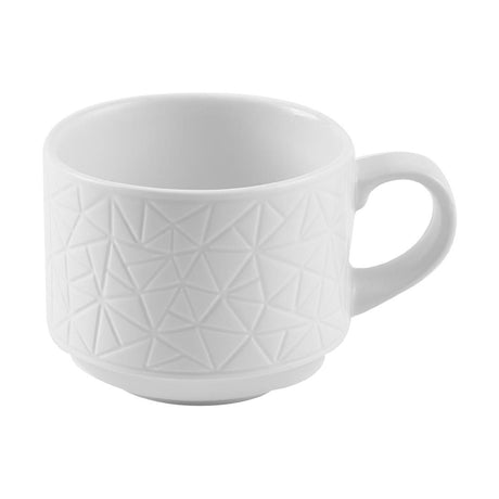 Churchill Alchemy Abstract Teacups 7oz (Pack of 12) - CX615 Cups and Mugs Churchill