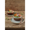 Siena Nourish Straight Sided Small Bowls Barley White 8oz (Pack of 12) - CX619 Bowls Churchill