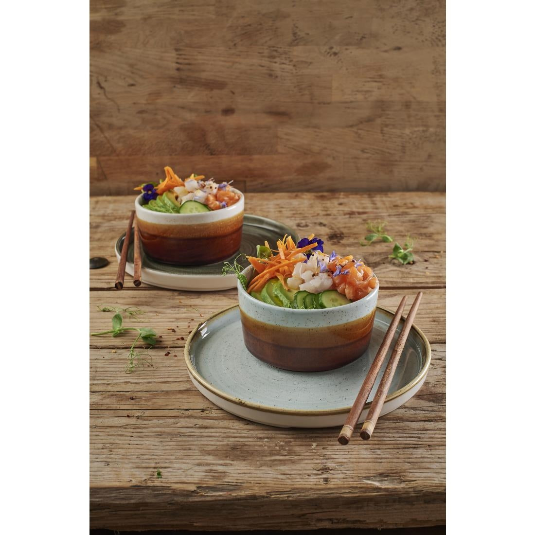 Siena Nourish Straight Sided Small Bowls Barley White 8oz (Pack of 12) - CX619 Bowls Churchill