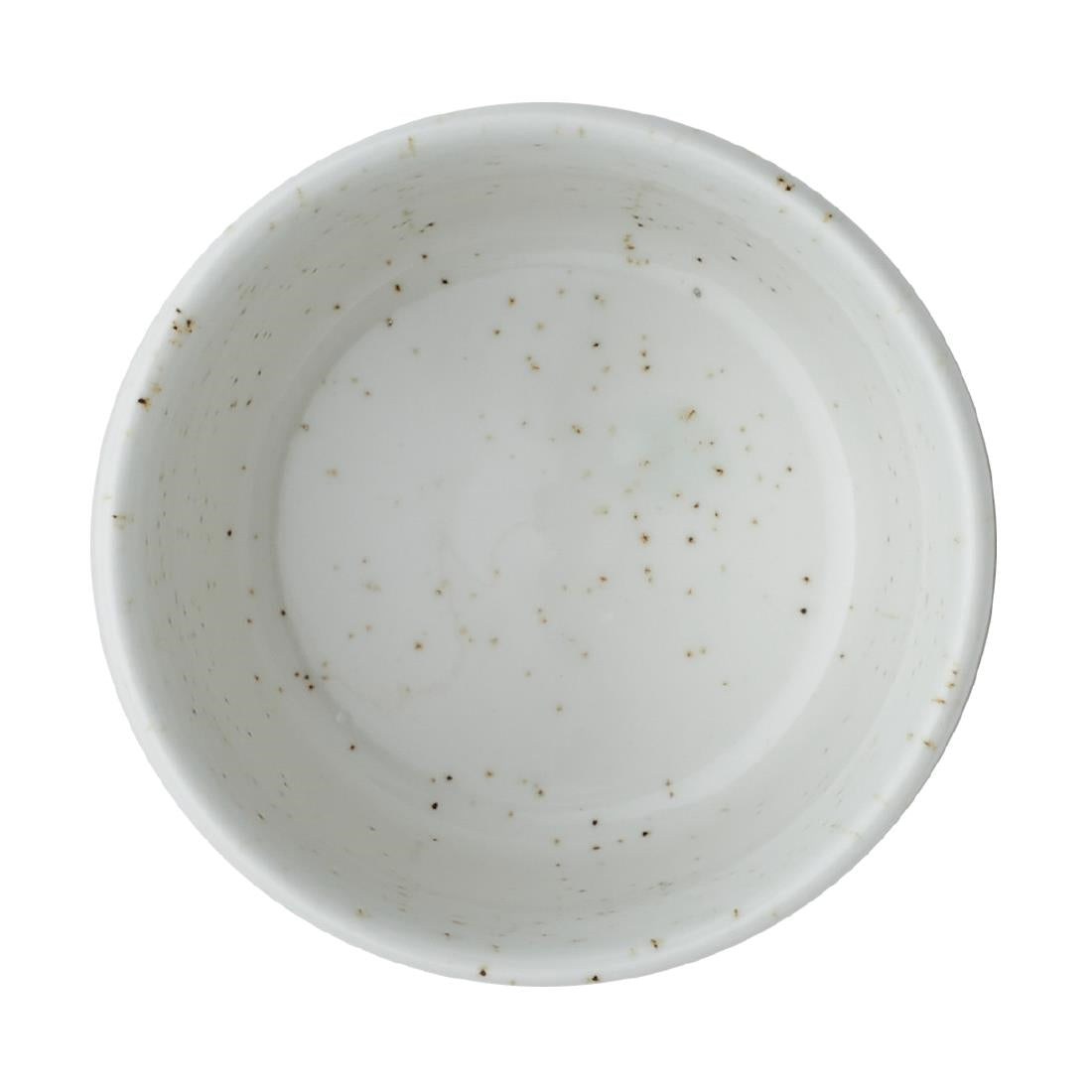 Siena Nourish Straight Sided Dip Pots Barley White 4oz (Pack of 12) - CX621 Churchill Super Vitrified Churchill   