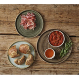 Churchill Stonecast Walled Plates Duck Egg 220mm (Pack of 6) - CX634 Plates Churchill