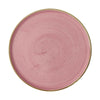 Churchill Stonecast Walled Plates Pink 260mm (Pack of 6) - CX637 Plates Churchill