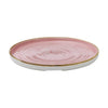 Churchill Stonecast Walled Plates Pink 260mm (Pack of 6) - CX637 Plates Churchill