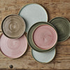 Churchill Stonecast Walled Plates Duck Egg 220mm (Pack of 6) - CX634 Plates Churchill
