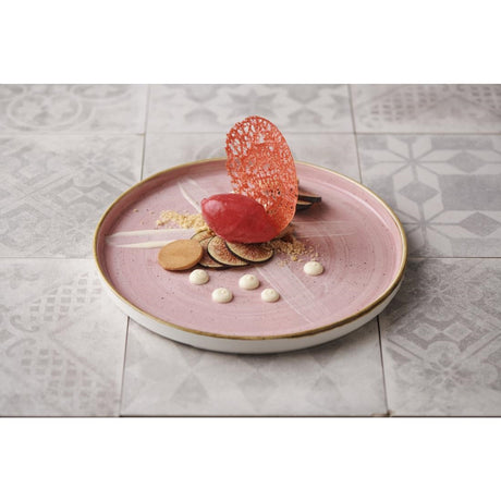 Churchill Stonecast Walled Plates Duck Egg 220mm (Pack of 6) - CX634 Plates Churchill