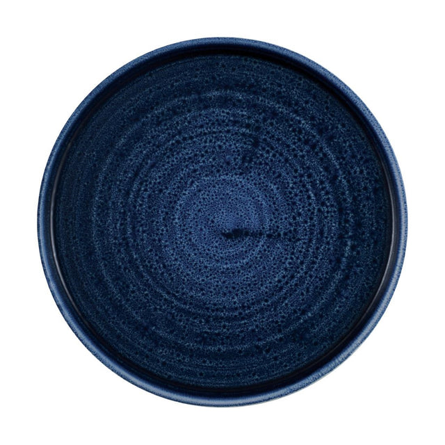 Churchill Stonecast Plume Walled Plates Ultramarine 220mm (Pack of 6) - CX640 Plates Churchill