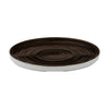 Churchill Stonecast Patina Walled Plates Iron Black 260mm (Pack of 6) - CX647 Plates Churchill